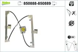 Cam Krıkosu Ön Sol-(Hyundai i30 08 / 12 Elektırıklı Tip-Motorsuz)