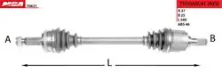 Aks Komple Sol-(ABS Li)-(Hyundai: i30 08 > 11 1.4-1.6 Benzinli)