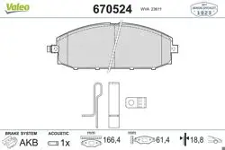 Fren Balatası Ön Nissan Patrol Gr II 2.8 TD 3.0 Dtı 98-03