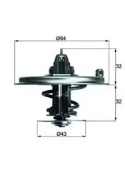 Termostat M-60 / M-70 80 Derece