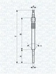 Kızdırma Bujisi Ye14 / Ge101 / 0250403002 (4,4 Volt)
                                Takım