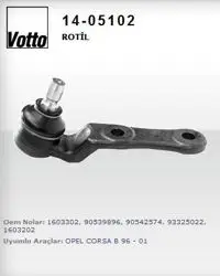 14.05102 / Rotil (Opel: Corsa B / Combo / Tigra)