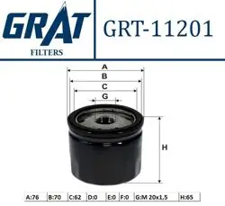 Yağ Filtresi (Renault: Kangoo-Megane-Laguna-Traffic 1.9Dcı / Nissan: Qashqai 07-13 1.5 DCI / Juke 10 > 1.5 DCI / Suzuki: Grand Vitara 06 > 1.9Ddıs / Honda Civic 12 > 1.6 I-Dtec / CRV 13 > 1.6 I-Dtec)