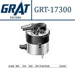Yakıt Filtre (Ford: Focus Cmax 1.6 TDCI 04 -) / Volvo (S40-V50-C30-S60-S80-V70) (D4164t) (06-11)