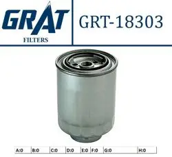 Flıtre Mazot-(Toyota:Hilux 90 > 05 / Nissan:D23 Skystar / Navara 06 > / Mitsubishi:L200 10 > 14 / Mazda Bt50 06 > / Ford Ranger 99-10 2.5D)