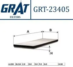 Kabin Filtresi-(Honda: Civic 16 > / Civic 18 > Fc-Fk / CRV 17 > / Jazz 09 > / City 09 > 11 / Crz 10 > / Hr-V 15 > 1.5-1.6 I-Dtec)