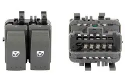 Cam Açma Anahtarı Sol Çiftli (Renault: Megane II / Renault: Traffic II)