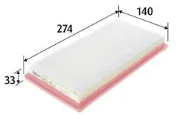 Hava Filtresi (Fiat Panda 0.9 12-/ 500 0.9 500C 500L 12 -)
