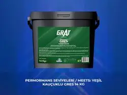 Yeşil Kauçuklu Gres 14 Kg