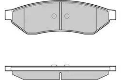 Balata Fren Arka-(Chevrolet: Epica 05 > 10 / Avenda 05 > 10)