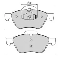 Ön Fren Disk Balata Wva 23215 23217 (Renault :Laguna II-Laguna III 1.5 DCI 1.6 2.0 DCI)