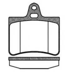 Arka Fren Disk Balata Wva 23305 (Citroen: C5 01 -)