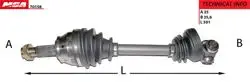 Aks Sol (Fiat: Doblo 1.9 JTD 1.3Mjtd 05-)