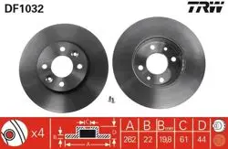Fren Diski Ön (Renault Megane / Laguna Ym (Bx561592)