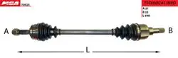 Aks Sol (Citroen: C Elysee 1.2 1.6 / Peugeot: 301 1.2 1.6)