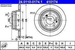 Fren Diski E-28 Arka
