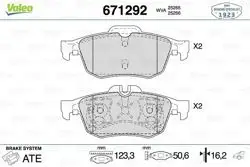 Arka Balatası Arka Espace IV Latitude Laguna II Megane II Sport Cmom Vel Satıs (Ford Connect 02 -) (Nissan Primera-P12 03 /