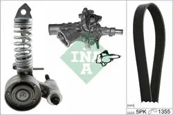 Devirdaim + V Kayış Gergi Seti (Opel Agila 1.0-1.2 00-07 / Astra G 1.4 07-09 / Astra H 1.2-1.4 04-10)
