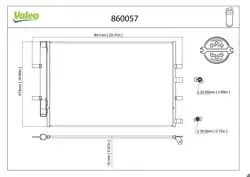 Klima Radyatörü Ford Transit V362 / V363 2.2 TDCI 2014 -
