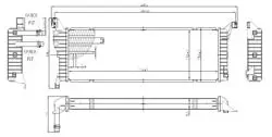 Su Radyatörü Brazing (VW: Transporter 15 -) Premıum Line 8Mk376733-481