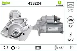 Marş Motoru 12V 10 Dıs 1.4 KW Renault Clio 1,5 DCI 05-/ Fluence 1,5 DCI 10-/ Kangoo 1,5 DCI 05-Euro5 Motor