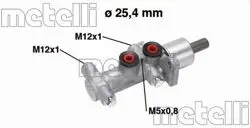 / Ana Merkez Alüminyum Arka 25,40mm (Opel Vivaro 1,9Dtı 2.0 CDTI 01-/ Renault Traffic II 1.9 D)