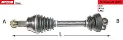 Aks Sol (Fiat: Doblo 1.3 JTD 10-)