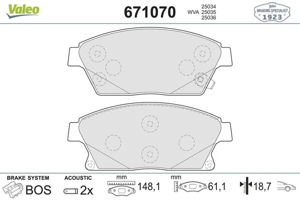 Fren Balatası Ön-Chevrolet Cruze 09-12 Aveo 11-Opel Astra J 09-12 Mokka 12-13-16 Jant -