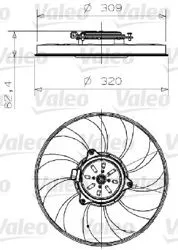 Fan Seti (Opel Vectra C Sıgnum 1.9 CDTI 2.0 16V 2.2 16V)