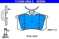 Fren Balatası VW Golf IV,V,VI,Passat,Bora Arka