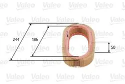 Hava Filtresi (Ford Fiesta II 1.1, Fiesta III 1.1)