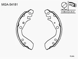 Kampana Balata (Honda: Jazz 02-08)