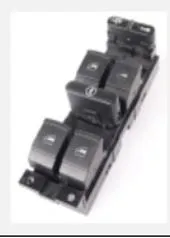 Sol Ön Cam Düğmesi-Dörtlü (VW Golf 98-06 Passat 97-05 Seat Leon 00-06)