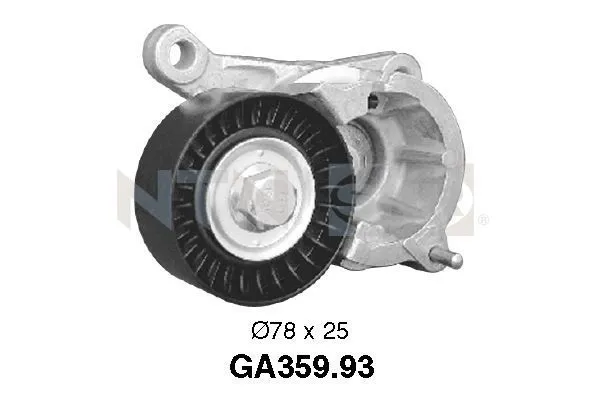 V Kayış Gergi Rulmanı Kütüklü (Peugeot 206 / 307 / 406 2.0 S16 Ew10j4 406 1.8 16V Xu7jp4 00)