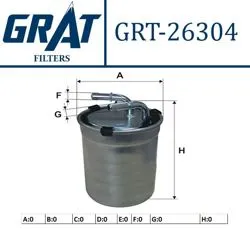 Yakıt Filtresi (VW Polo 13-18 Audi A1 11-18 Seat Ibiza 09-17 Skoda Fabia 11-15)