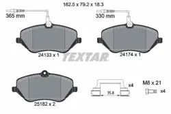Fren Balatası Peugeot 407 04-/ Citroen C5 / C6 05-Ön