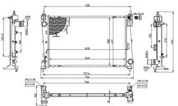 Su Radyatörü Brazing Fiat Doblo,Egea,Pratico 1.6 D Mtj 2015 -
