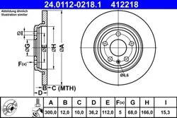 Arka Fren Diski Audi A4 A5 Q5 15 >