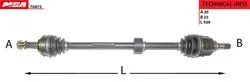 Aks Komple Sağ-(Toyota: Corolla 88 > 98 Ae92-Ae100-Ae101-Ae111 ABS Li)