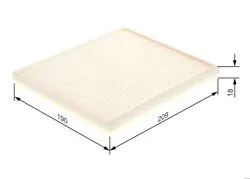 Filtre Polen-(Toyota Yaris 99 / 05 1.0 / Rav4 00 / 10)
