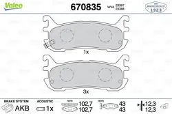 Fren Balatası Arka-Mazda Mx5 1.6 1.8 90-05