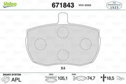 Fren Balatası Ön Fiat Daily 30 35 40 Ford Europe Transit 100 115 120 130