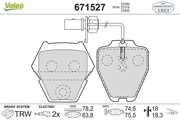 Fren Balatası Ön-Audi A4 99-01 A6 98-01