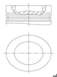 Piston 81,50 mm (0,50) T6 / Crafter / Chxb / Cxfa / Cxgb / Cxha / Dawa / Dasa 2.0 TDI 16 >
                                Takım