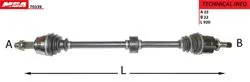 Aks Sağ (Opel: Corsa D 1.3 CDTI Djt Motor 06-)