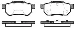 Balata Fren Arka-(Honda: Civic 96 > 06 / Jazz 02 > 08)