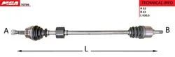 Aks Sağ Komple (Fiat: Doblo 1.4 06 -)