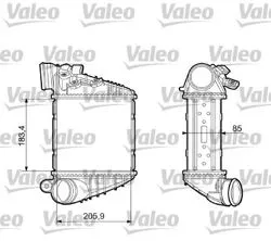 Turbo Radyatörü-85mm (VW Golf 98-06 Audi A3 97-03 Seat Leon 00-06 Skoda Octavia 97-11) Asz