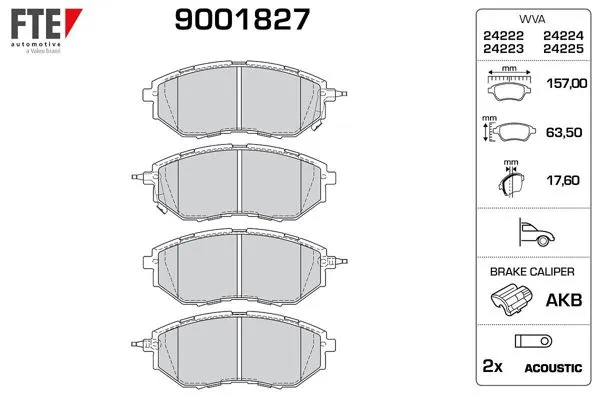 Ön Fren Balatası Legacy IV 05 > 09 Legacy V 10 > 14 Forester 08 >