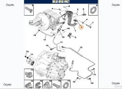 Pedal Lastiği Debriyaj Peugeot Boxer III Fiat Ducato III 06 -